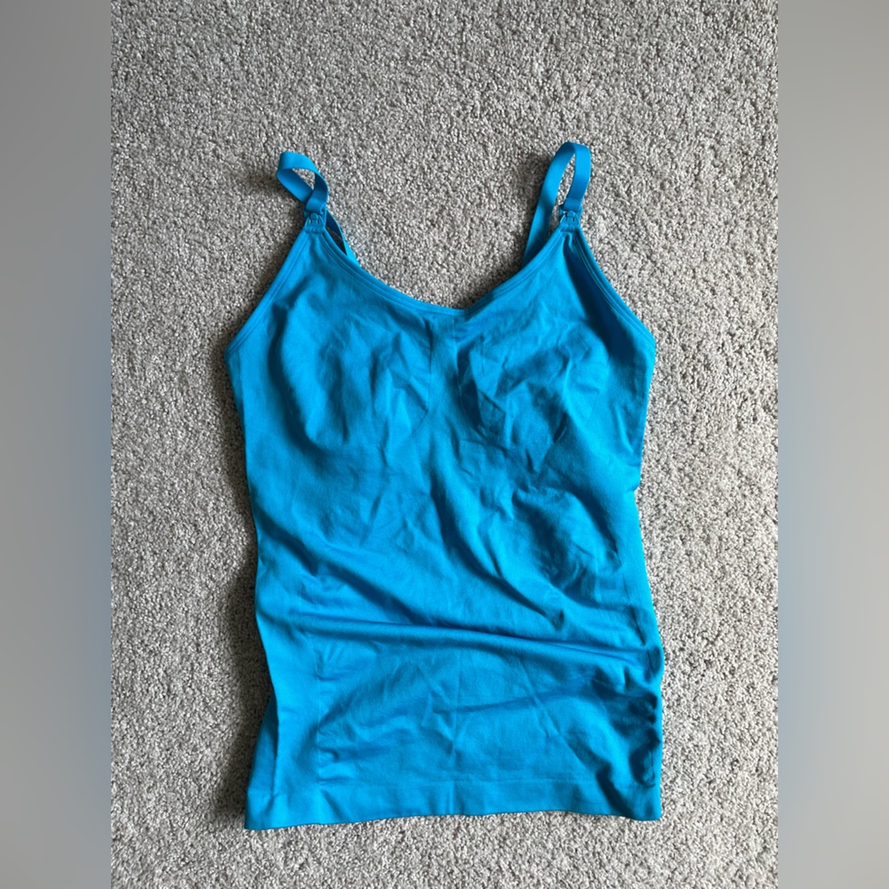 NWOT Hofish nursing cami. Size S/M. Blue